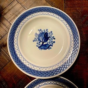 ROYAL COPENHAGEN Tranquebar Blue #11 Bread & Butter Plate